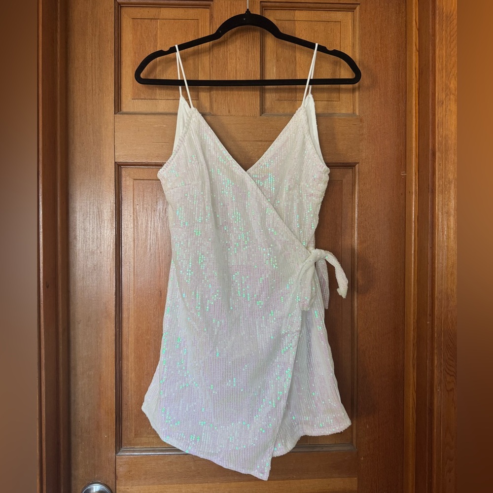 NWT Sparkly Skort Romper